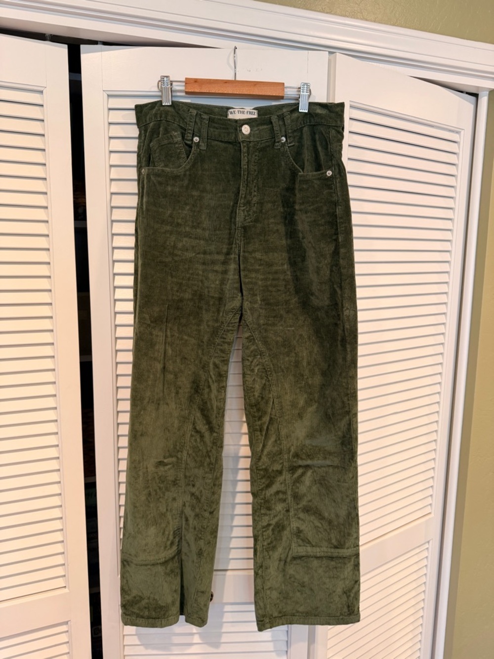 We The Free Men's Olive Corduroy Pants